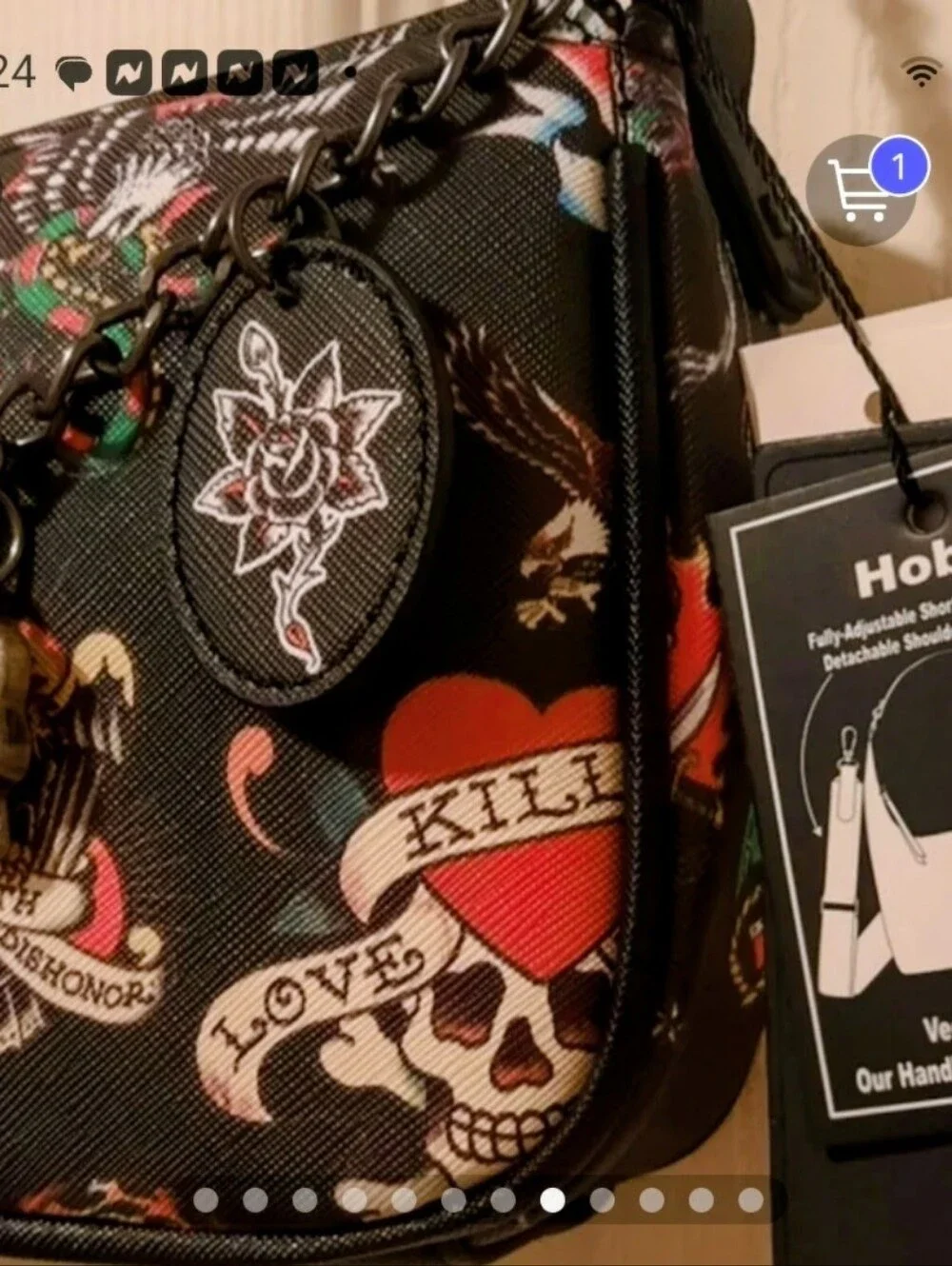 NWT ED HARDY 2 PIECE SET